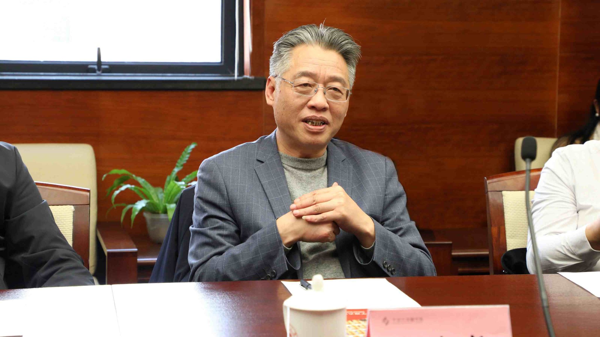 北京大学图书馆馆长一行到访宁大